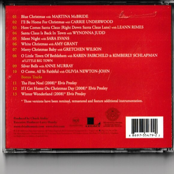 Elvis Presley "Christmas Duets" CD (c) 2008 - Picture 2 of 4